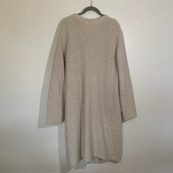 Talbots Lambswool Cashmere Blend Luxury Minimalist Duster Cardigan - Size XL - Picture 6 of 6